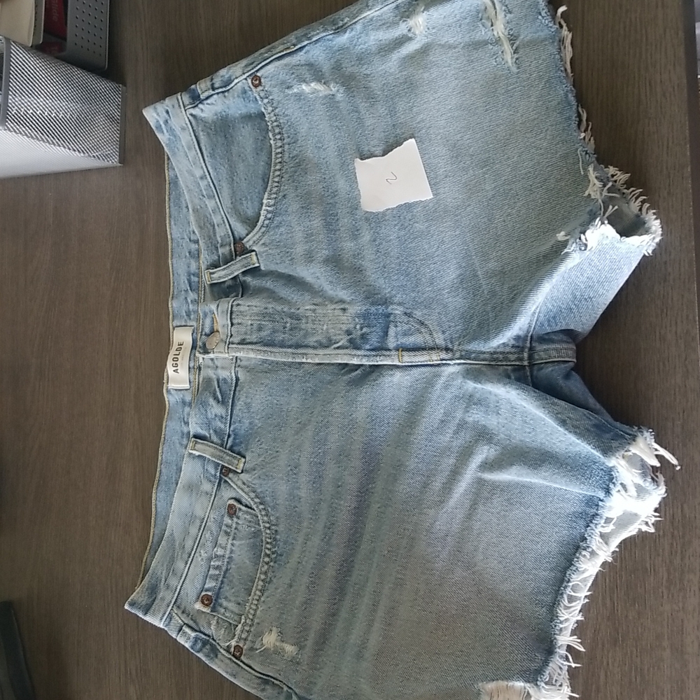 Agolde cutoff shorts